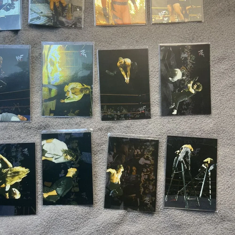 WWF Wrestling Card Lot No Mercy 2000 Comic Images 24 Cards Checklist #81